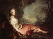 Marie Adelaide of France Represented as Diana, Jean Marc Nattier